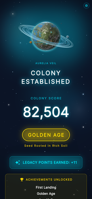 High-resolution colony outcome on iPhone