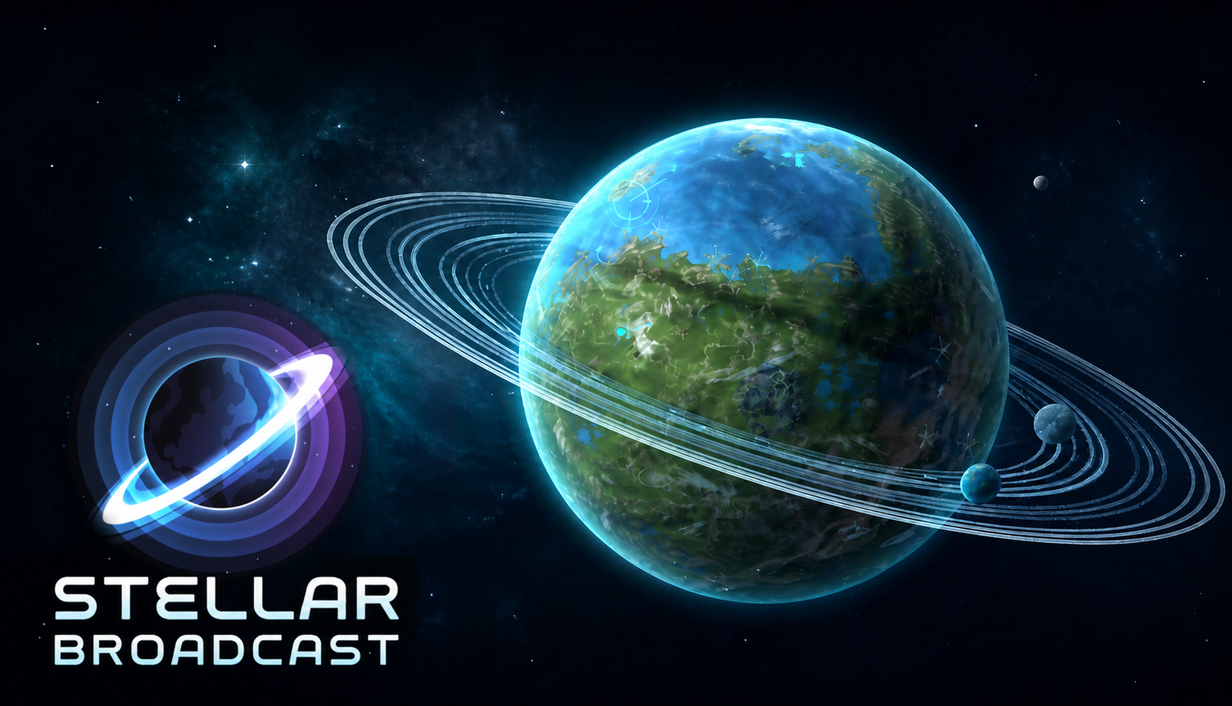 Stellar Broadcast Steam capsule artwork