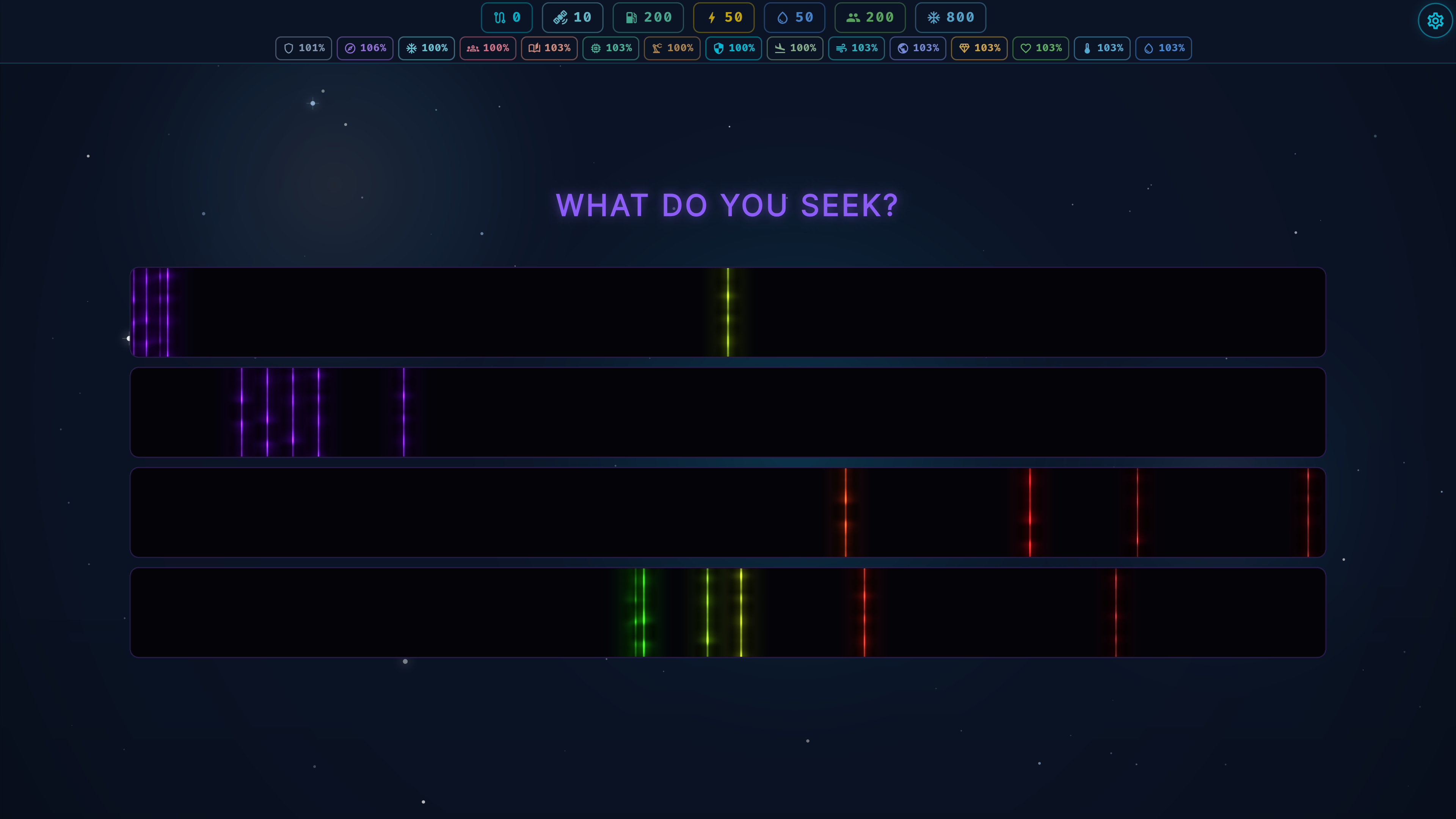Alien spectral-lines decoding puzzle