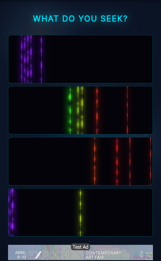 Onboarding — What do you seek?
